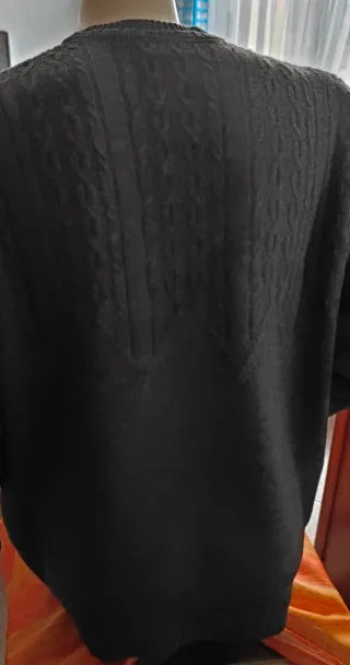 Jersey Chemise "Lacoste" XL gris jaspeado