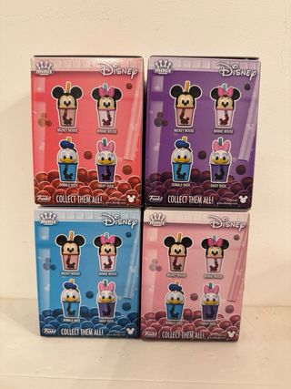Funko Minis Disney Bubble Tea Set 4 Figuras