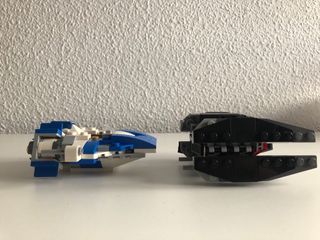 Lego 75196 A-Wing vs. TIE Silencer