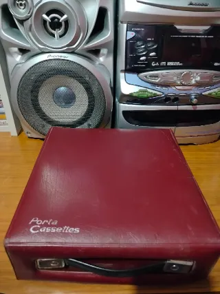 Lote 20 Cassettes Orquestas + Maletín Vintage