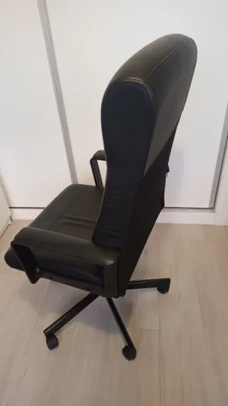 Silla Oficina IKEA MILLBERGET Negra - ¡Como Nueva!