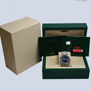 Datejust 41mm  esfera azul brillantes