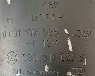 Volkswagen 036911023s motor arranque polo 113224