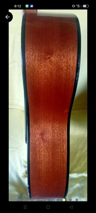 Sisme Italia 60's guitarra acústica de nylon.