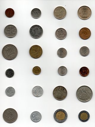 Lote 1007, 24 Monedas Colección Varias