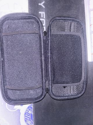 Nintendo switch lite + funda + protector