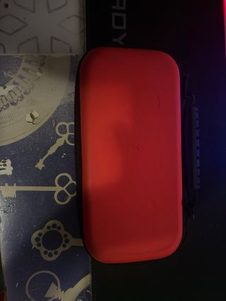 Nintendo switch lite + funda + protector