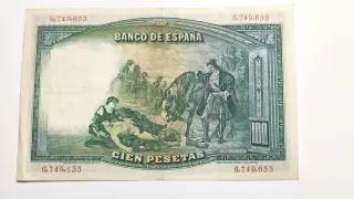 Billete 100 Pesetas 1931 Gonzalo Fernández de C.