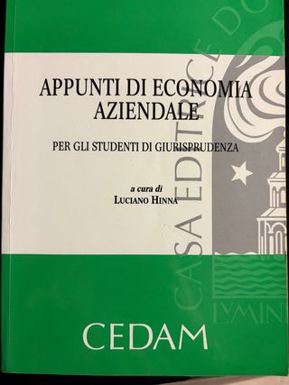 Appunti di economia aziendale