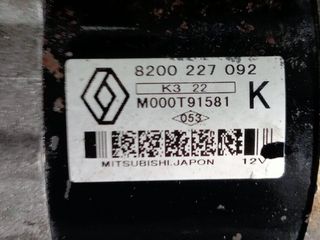 Motor arranque renault 8200227092 clio fase 97572