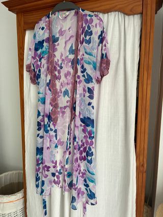 Bata kimono El Corte Inglés floral