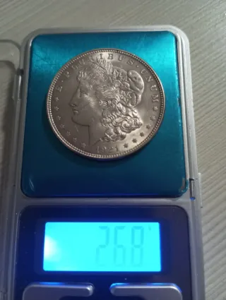 Moneda Plata 1 Dólar Morgan 1921