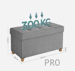 Puff almacenaje baúl