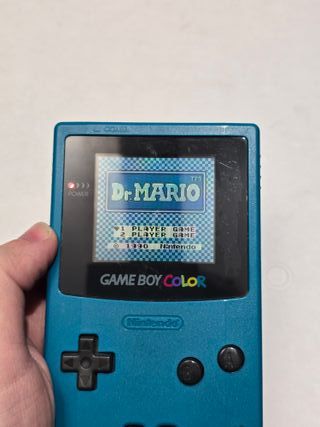 Consola Game Boy Color azul nintendo
