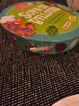 Juego sopa de bellotas