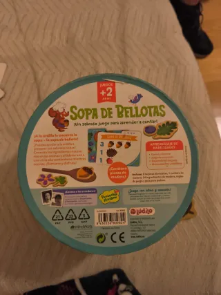 Juego sopa de bellotas