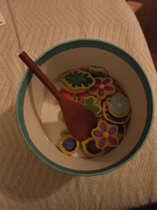 Juego sopa de bellotas