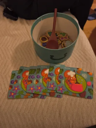 Juego sopa de bellotas