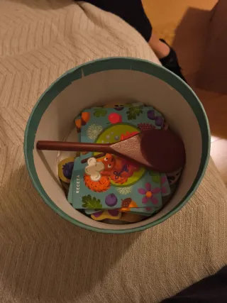 Juego sopa de bellotas