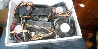 8 Ventiladores 70mm Caja PC