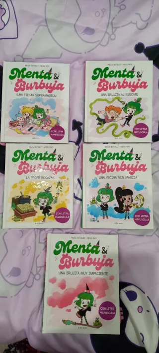 Libros Menta y Burbuja