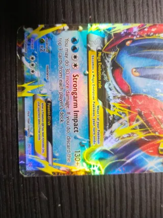 Carta Pokémon MSwampert EX 2017