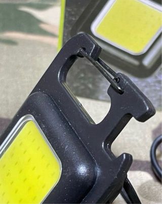 Linterna llavero COB recargable