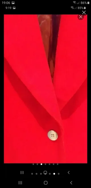 AMERICANA de Lana. De ZARA ROJA