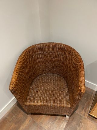 Sillónes de Mimbre/Ratán con Cojín