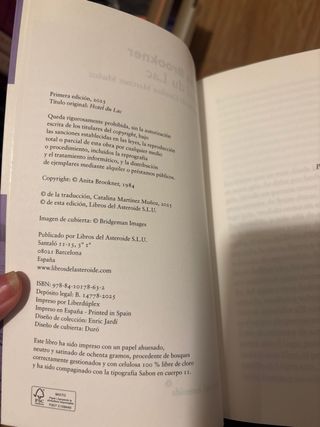 Hotel Du Lac (libros Del Asteroide, Band 348)