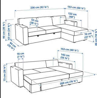 Sofá IKEA BÄRSLÖV