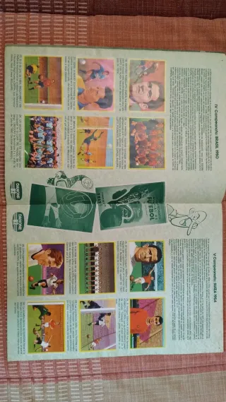 Álbum completo Fútbol en Acción Mundial 82