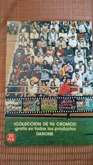 Álbum completo Fútbol en Acción Mundial 82