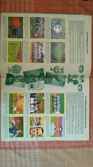 Álbum completo Fútbol en Acción Mundial 82