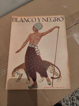 REVISTAS DE BLANCO Y NEGRO DE LOS AÑOS VEINTE