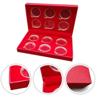 Estuche Para Monedas De Colección y Cápsulas.