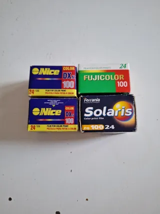 Lote 4 carretes fotos