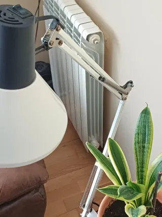 Lampara flexo vintage belga años 80s