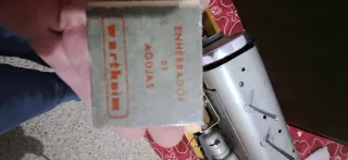 máquina coser Wertheim automática BZ pedal estuche