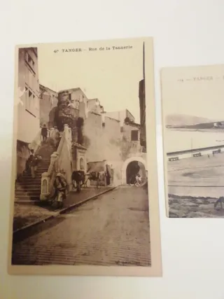 Postales antiguas de Tanger