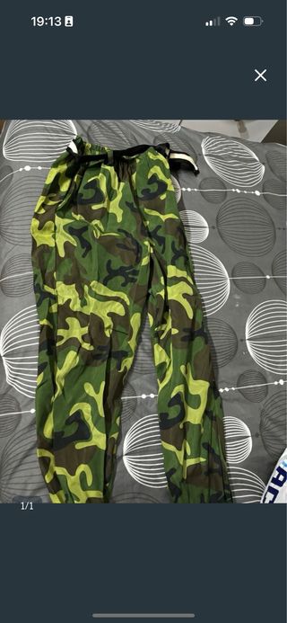 Pantalón militar camuflaje