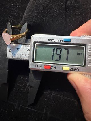 Anillo Oro Rosa Acero Inoxidable Elegante