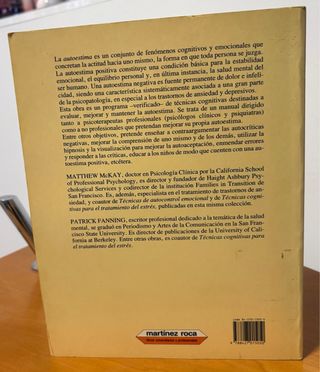 Autoestima: Evaluación y mejora