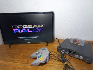 Nintendo 64 Gris - Con Mando, Juegos y Cables