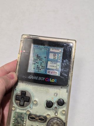 Consola Game Boy Color transparente nintendo --