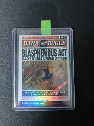 Secret Lair Marvel Spider-Man Cartas MTG FOIL