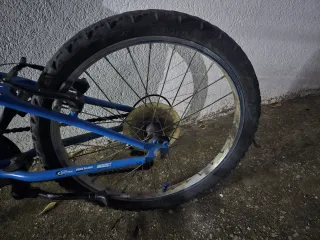 Bicicleta azul