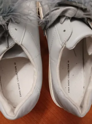 Zapatilla Zara Gris Mujer