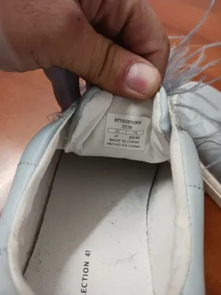 Zapatilla Zara Gris Mujer