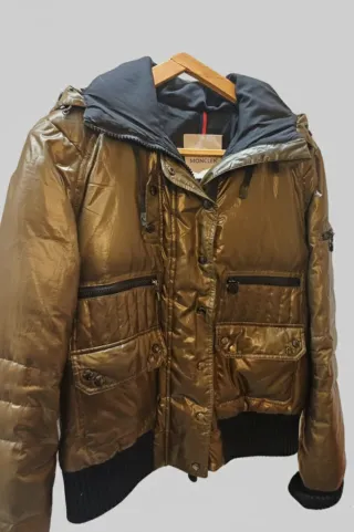 Piumino Moncler Verde Oliva Vintage